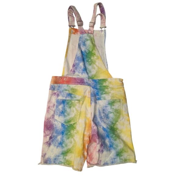 Rainbow Tie Dye Overalls size S - Picture 4 of 5